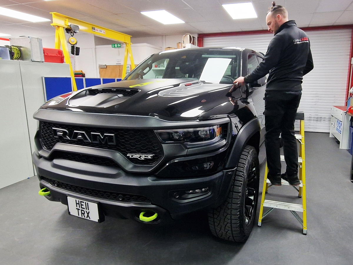 Dodge- R A M- Hire-3 D- Vehicle- Scanning