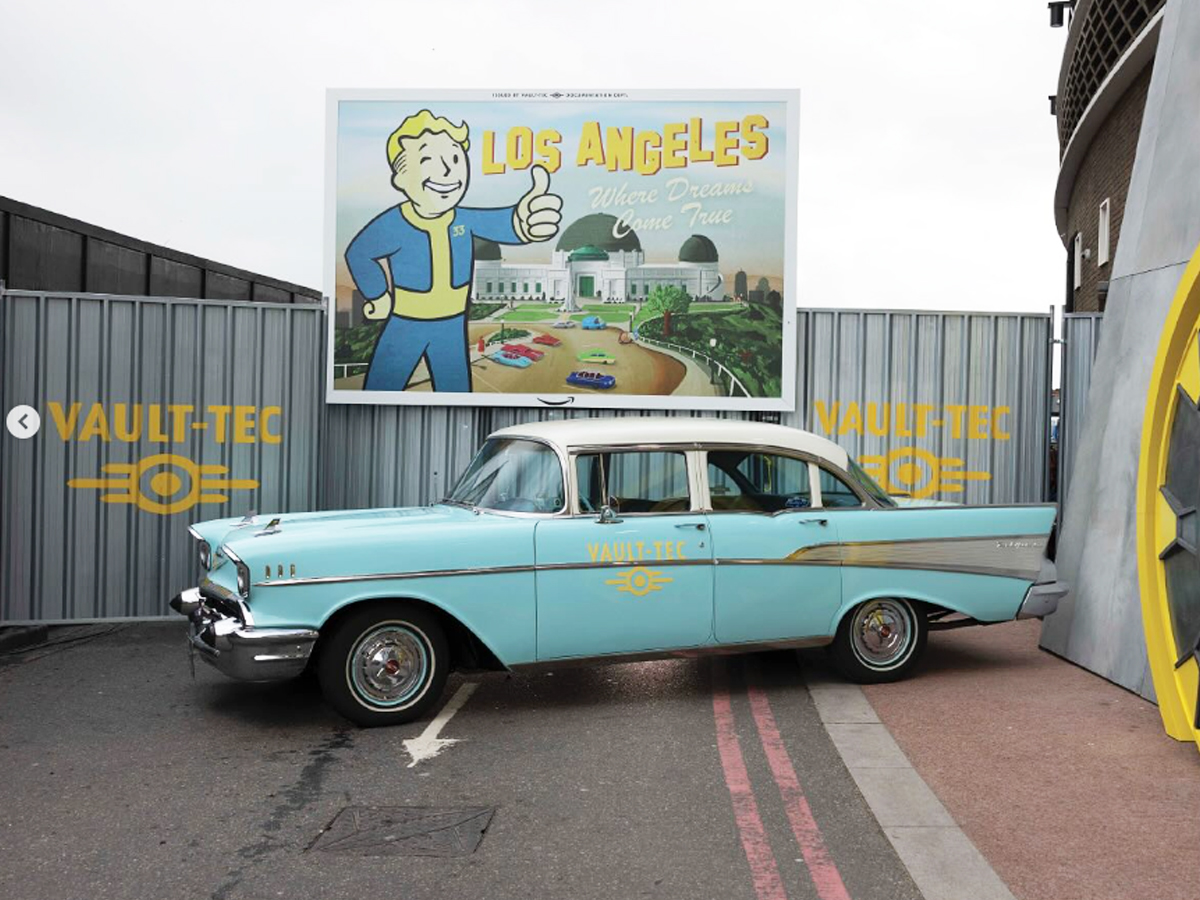 Amazon- Prime- Fallout- Premiere- Car- Hire- B B C- Television- Centre