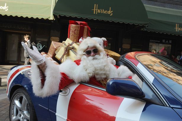 classic-car-hire-for-christmas-events-and-parades Image