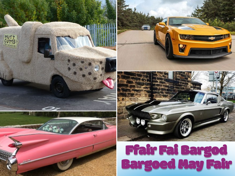 T V-and- Movie- Car-hire- Display- Bargoed- May- Fair-4th- May-2024
