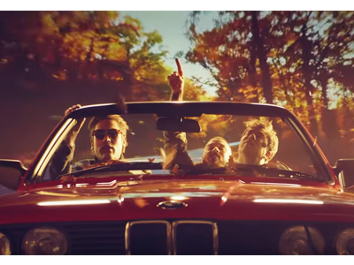Busted- Radio- Music- Video-production-vintage-bmw-convertible-rental-london-uk