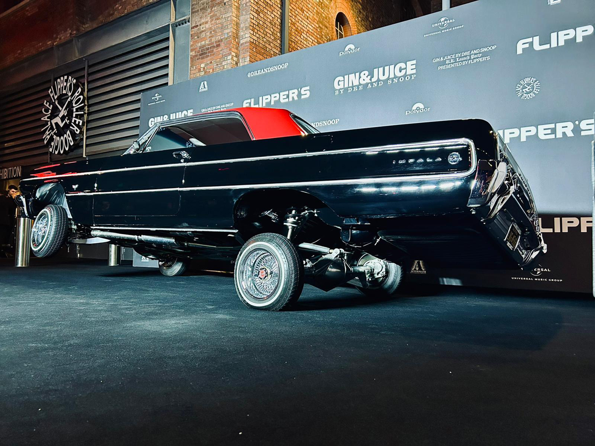 1964-chevrolet-impala-lowrider-hire-gin-juice-uk-launch Image