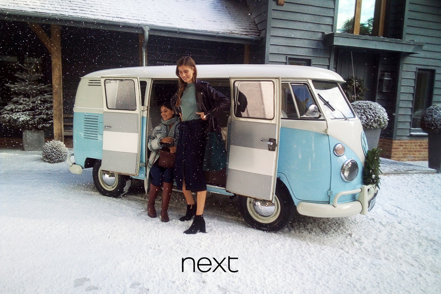 V W- Camper-van-hire-london- Fashion- Photo- Shoot- N E X T