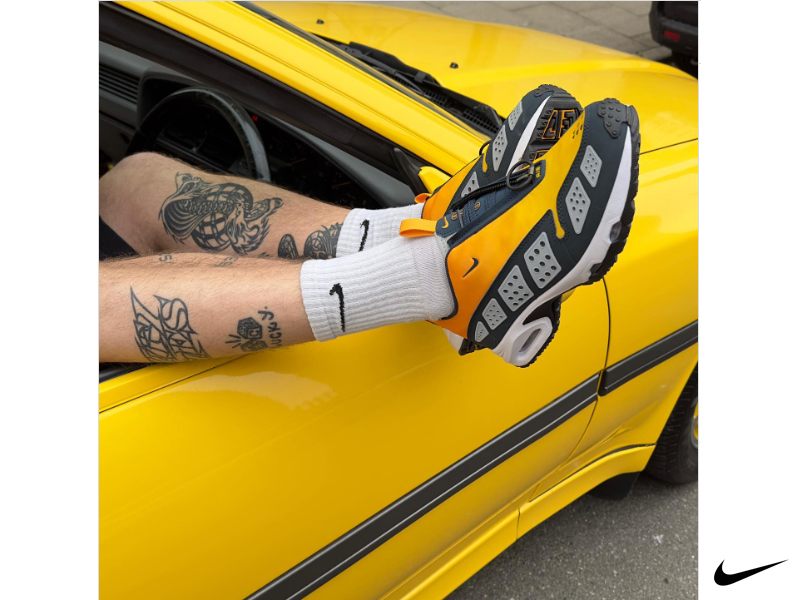 Nike- Air- Max- S N D R- Promo-toyota-supra-hire-uk