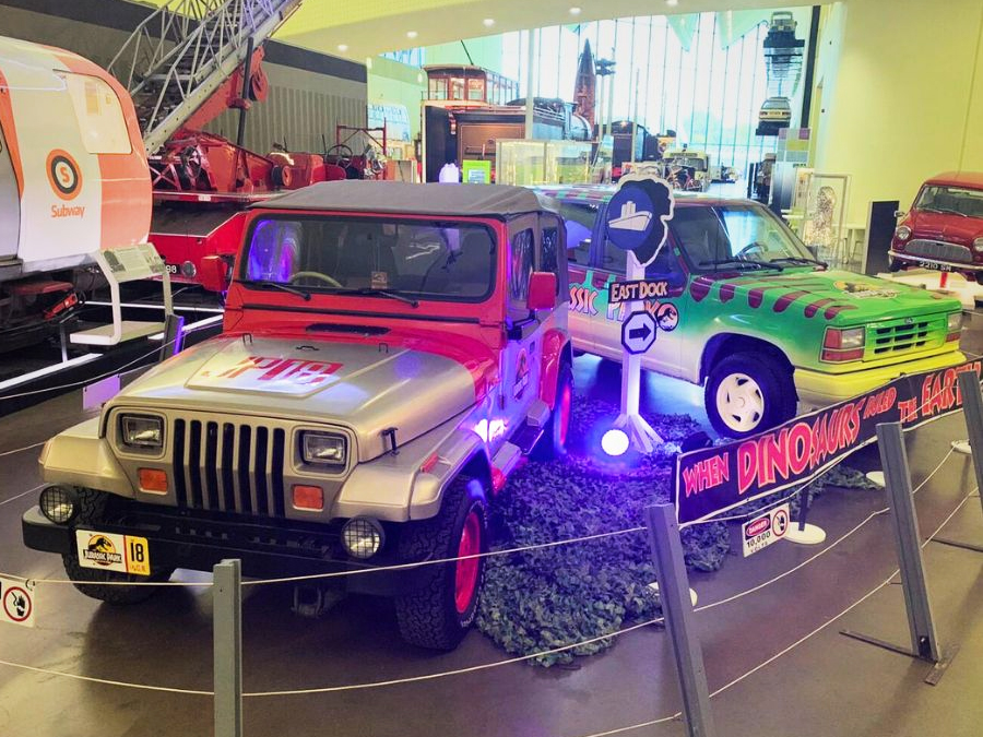 Jurassic- Park- Jeep- Hire- Riverside- Museum- Glasgow