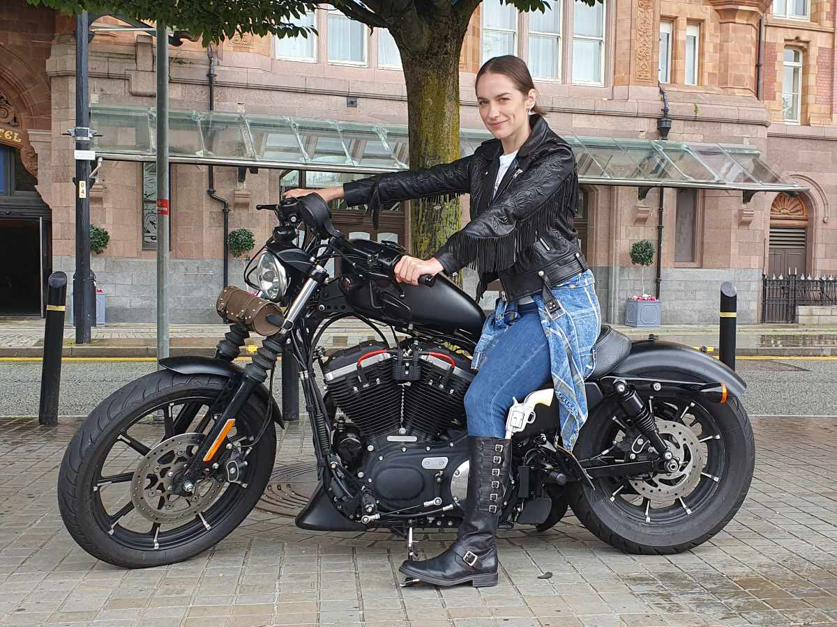 wynona-earp-harley-bike-hire-uk-fan-fusion