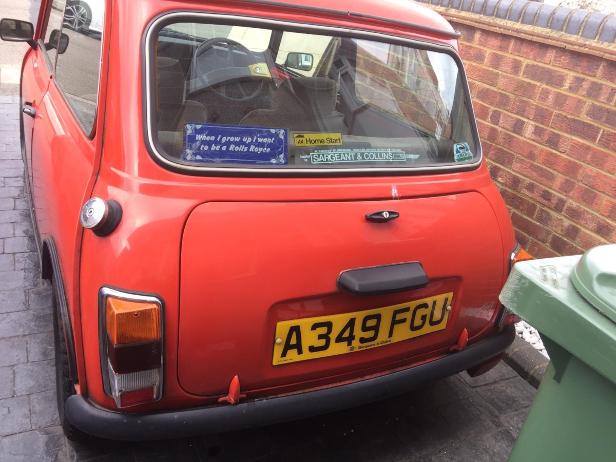 1984 Austin Mini Image 4