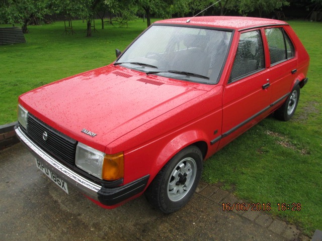 1982 Talbot Horizon Image 3