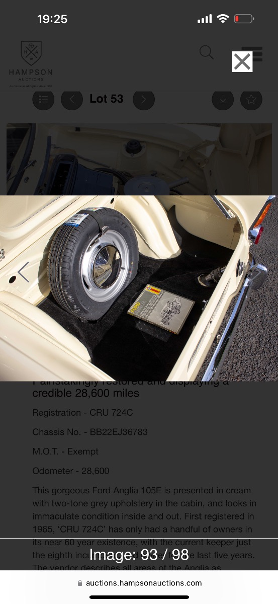 1965 Ford Anglia Image 6