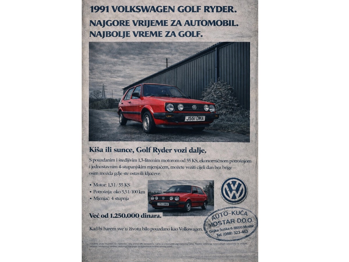 1991 Volkswagen Golf Image 8